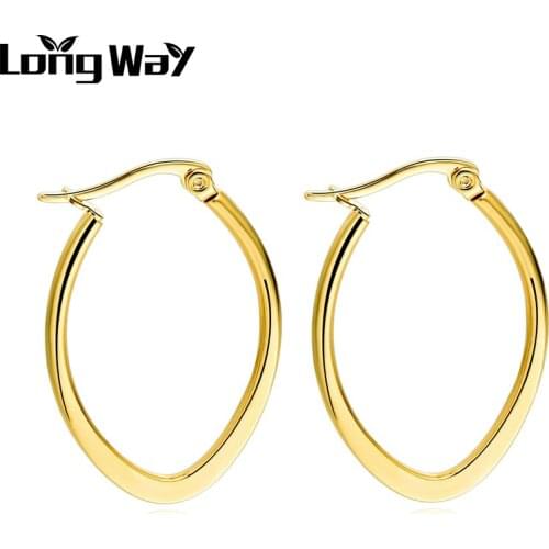 LongWay Top Quality Gold Color Earrings Fashion Jewelry Retro Hot-selling Cute Brand Stud Earrings For Women SER160143