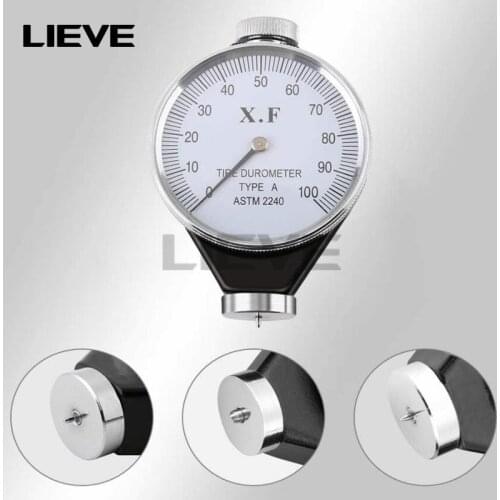 Shore Type A/O/D Rubber Tire Durometer Hardness Tester Meter 0-100 HA sclerometer hardness tester