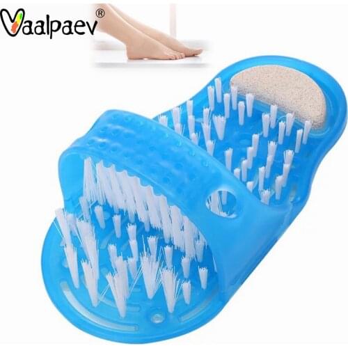 Toys for Jokes Foot Massage Washer With Whetstone Exfoliating Brush Shoes Family Bathroom Stress Reliever Slippers Improve Odor
