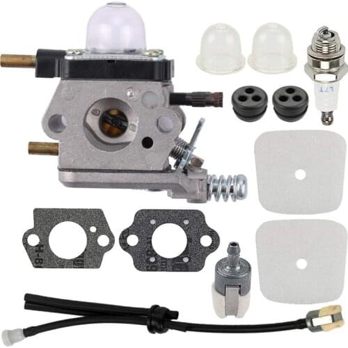 Carburetor Repower Kit for 2-Cycle Mantis 7222 7222E 7222M 7225 7230 7234 7240 7920 7924 Tiller/Cultivator C1U-K54A C1U-K17