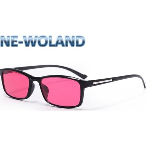 Red and green color blindness and weak correction glasses for driving, construction line-putting etc daily use