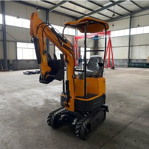Shandong mini Excavator Machine Micro Hydraulic Mini Digger 1 Ton chinese crawler mini excavator