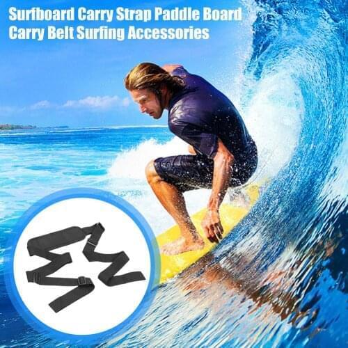 Surfboard Shoulder Strap Adjustable Carry Sling Stand Up Surfing Surf Paddle Board Carrier Belt Surfing Accessories