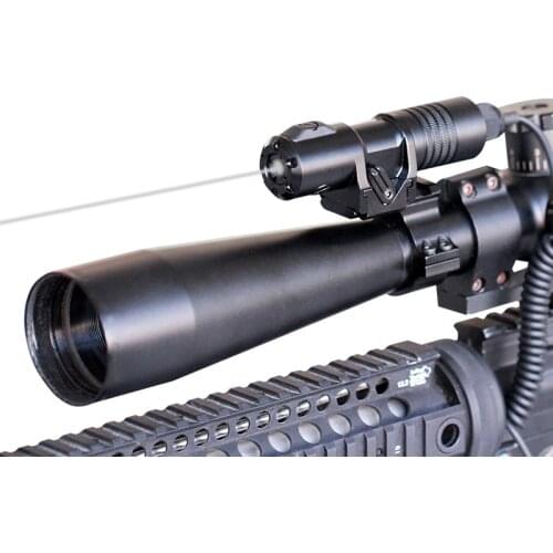 Adjustable Power Laserspeed Green Laser Scope Picatinny Rifle IR Infrared Laser Sight for Hunting
