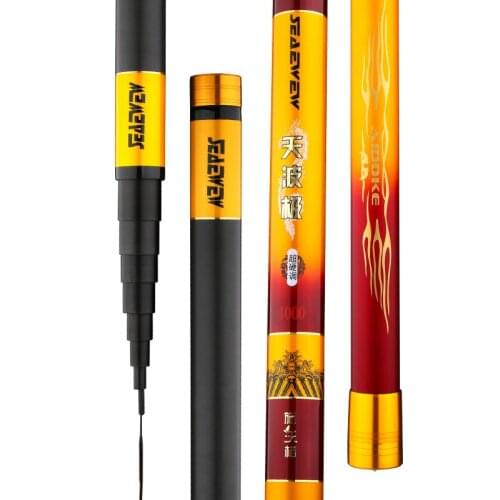 8-15m Power Hand Pole Portable Telescopic Rod Super Hard Hand Cane Carp Fishing Olta Telescopic Fishing Peche Pesca Fishing Gear