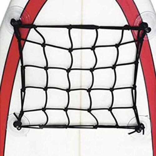 Outdoor Surfboard Cargo Net Paddle Board Bungee Cargo Nylon Net Kayak Deck SUP Storage Bag Outdoor Summer Surfing Accessories