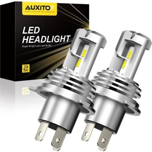 AUXITO 2x 9003 H4 H13 LED Canbus H11 H7 9007 H8 HB3 9005 9006 HB4 LED Car Headlight Bulb For Honda Civic CR-V Fit HR-V Ridgeline