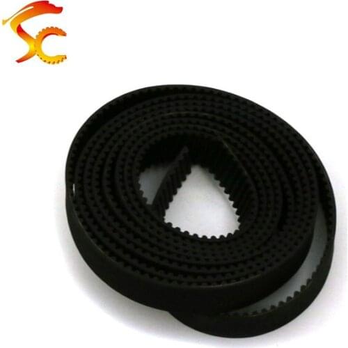 High quality 2meters GT2 10mm open timing belt width 10mm 2GT 10mm belt for 3D printer