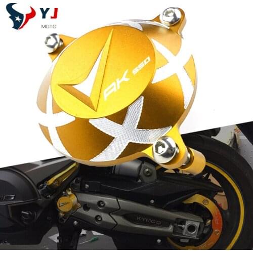 For KYMCO AK550 AK 550 2017-2020 High Quality Motorcycle CNC Accessories Front Hole Protective Cover Shaft Frame Protector Cap