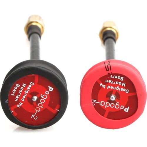 1pcs Pagoda 2 pagoda-2 5.8GHz FPV Antenna SMA & RP-SMA Plug Connector for RC FPV Racing Drone Quadcopter