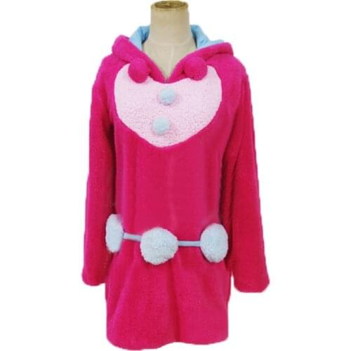 JoJos Bizarre Adventure Higashikata daiya Wool Coat Hoodie Cosplay Costume two colors