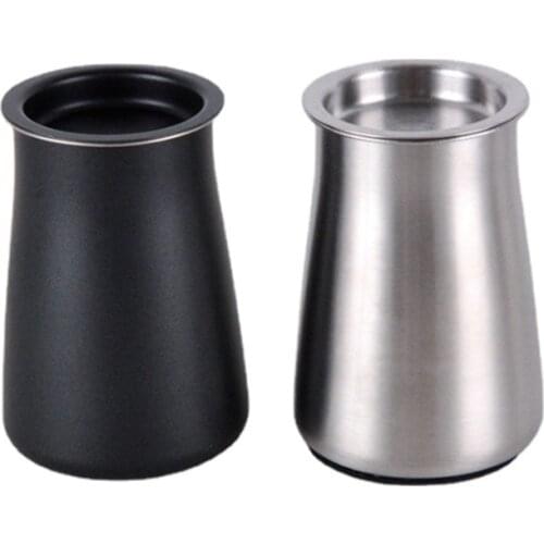 3 in 1 Powder Sieve Stainless Steel Coffee Cocoa Flour Dustproof Flour Filter Cup Coffee Grinder Accessory Necessity DIY Tool