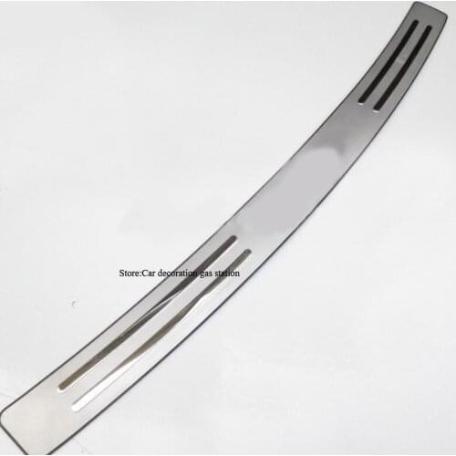 Hot sale 2011 2012 2013 High quality stainless steel Rear bumper Protector Sill For Volkswagen Passat B7