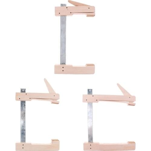 Maple Violin Cello Edge Clamp for Violin Viola Guitar Cello Double Bass Repair Tool