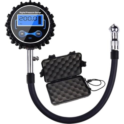 Tire Inflator with Pressure Gauge LCD Large Screen Display Quickly Measure B36B