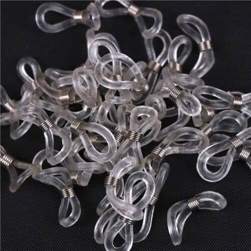 40pcs/lot Strap Retainer End Loop Connector Eyeglasses Glasses Sunglasses Spectacles Chain Rope Holder Eyewear Accessories