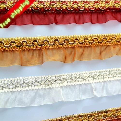 12 Yards 20 Colors Curtain Lace Accessories Tassel Fringe Trim DIY Sewing Decoration