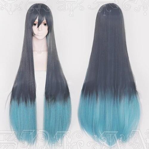 Anime Voice of Fox Tong Chuyun Cosplay Wigs 100cm Long Heat Resistant Synthetic Hair Perucas Wig + Wig Cap