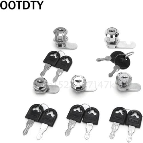 Hot Sale Cam Lock Filing Cabinet Post Mailbox Drawer Cupboard Locker 2 Key 10-30mm