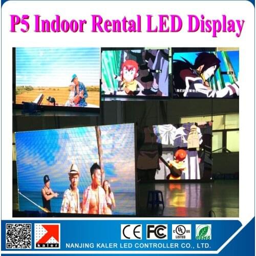 Rental led video wall p5 indoor 1/8 scan 2000-2500cd p5 led display alumium rental led cabinet for indoor video wall
