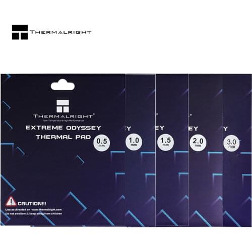 Thermalright ODYSSEY Thermal Pad Non Conductive Chipset For Video Memory 12.8W/mk 120x120MM 0.5mm/1.0mm/1.5mm/2.0mm/2.5mm/3.0mm