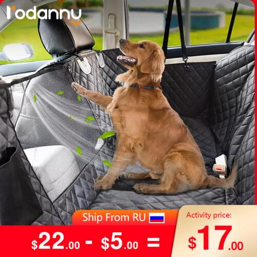 Rodanny Waterproof Folding Dog Car Seat Cover Durable Scratch Proof Hammock Pet Carriers Cushion Pet Supplies