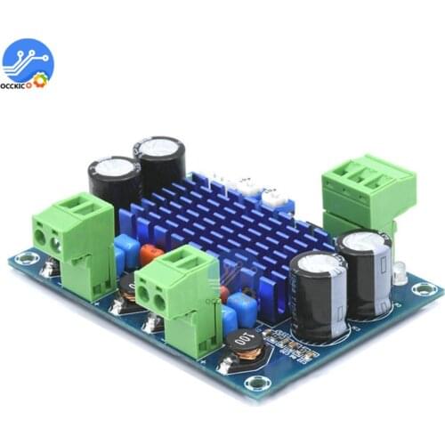 XH-M572 TPA3116D2 Digital Amplifier Board 5-28V 120W * 2 HIFI Audio Sound Board Volume Control AMP Speaker Board