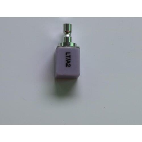 1pcs B40 LT Inlay and Onlay Dental Glass Ceramic Lithium Disilicate Dental Blocks for Sirona Cerec B40 Block