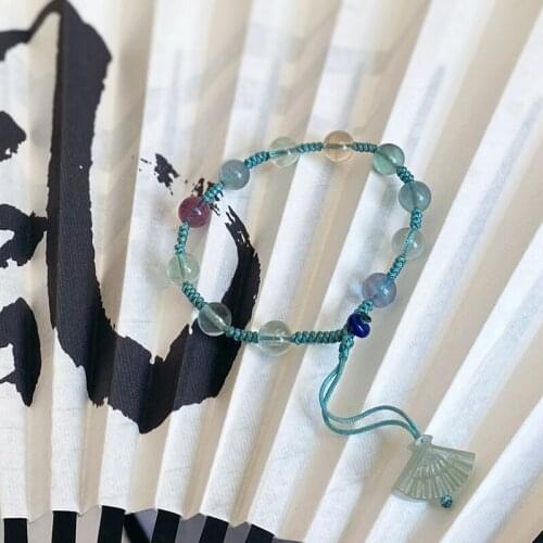 Anime Tian Guan Ci Fu Shi Qingxuan Fan Series Fashion Bracelet Pendant Hand Chain Ancient Style Cosplay Accessories Props