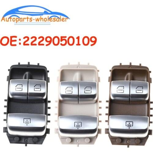 Car Accessories 2229050109 A2229050109 For Mercedes-Benz S350 S450 S400 S500 E300 E300 Electric Power Window Switch
