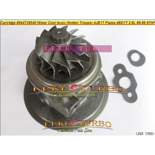 Free Ship RHB5 VI58 8944739540 Water Turbocharger Cartridge Turbo Chra Core For ISUZU For Holden Trooper 4JB1T PIAZZA 4BD1T 2.8L