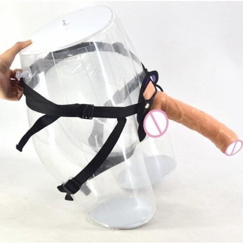 Big Dildo Wears Simulation of Large Anal Plug Long Impotence Dildo for Anal Strap on Dildo Lesbian Sex Toy