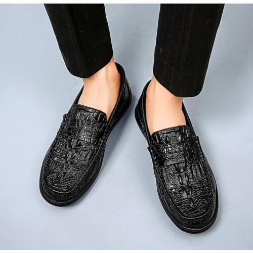 Cuero sale casual hombre hot sapatos spring informales Mens leather 2020 masculino mens para casuales man black de sneakers for