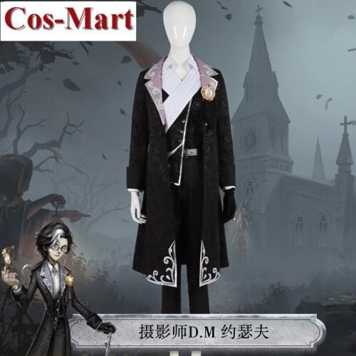 Game Identity V Joseph Desaulniers Cosplay Costume Photographer 3th Anniversary Uniforms Party Role Play Clothing Custom-Make