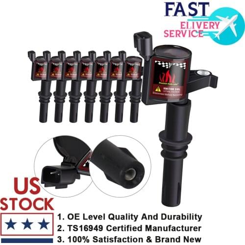Ignition Coil 8 Pack For Ford F150 Expedition 2004 2005 2006 2007 2008 4.6L 5.4L V8 DG511