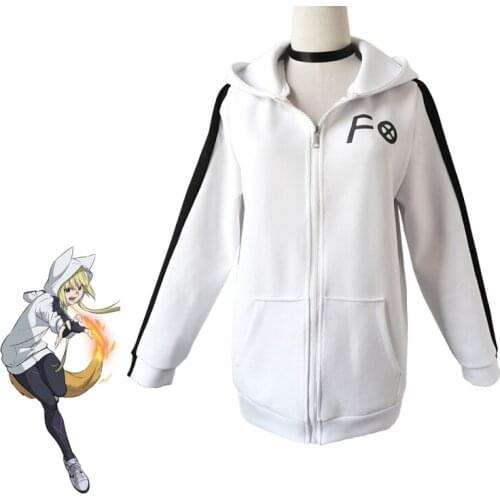 Kemono Jihen Kon Cosplay Costumes Anime Hoodies Coat Top Pants Uniform Full sets Wig Synthetic Hair Halloween Carnival Party