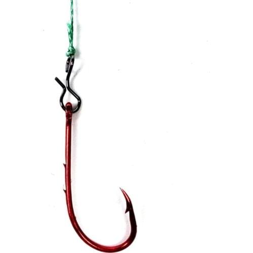 40%HOT 50Pcs Stainless Steel Fly Fishing Quick Change Hook Connector Pin Fish Tackle