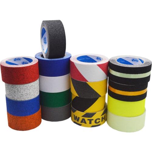 Anti Skid Tread Tape Waterproof Safety Anti Slip Rubber Tape Self Adhesive Cleanable Non Slip Tape