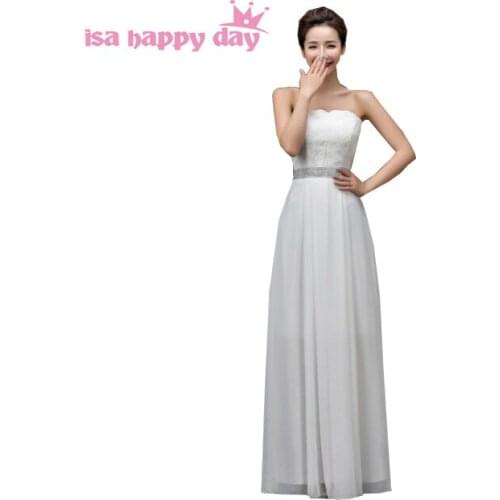 New arrivals 2020 formal womens ivory gown a line strapless long party dress special occasion dresses 2018 size 4 blue H3120