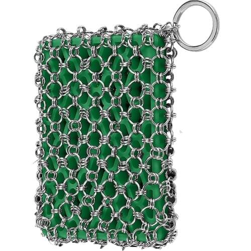 Clean Frying Pan Cleaner-Upgraded Chain Nail Scrub Care, Suitable for Habit Pot