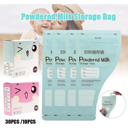 Disposable Milk Powder Bag Set Self-sealing Lightweight Safe Travel Storage Bag BM88