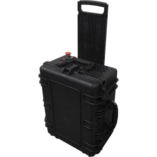 Mini 50w 100w portable fiber laser cleaner laser cleaning machine for rust removal