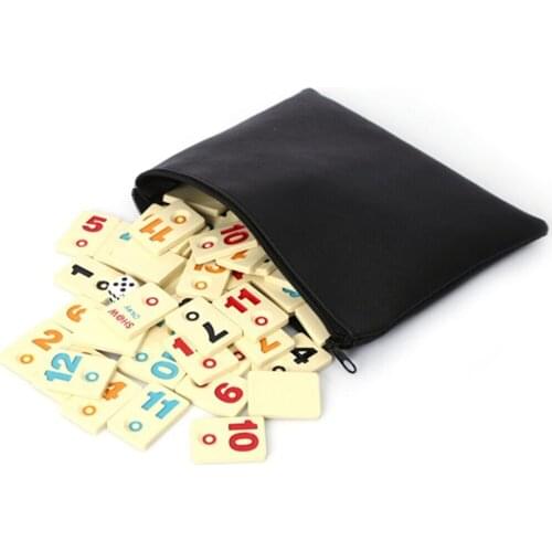 Melamine Rummikub luxury 106 pcs quality rummy game Rummikub stones