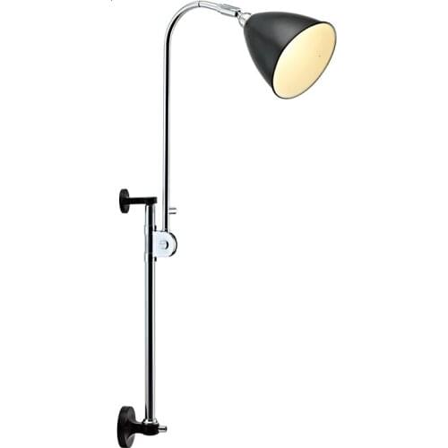 Arch Hanging Ajustable Up Down Fixture Hotel Home Office Bed Bedside Led Wall Mounted Swing Arm Reading Lamp Light Lustre Led