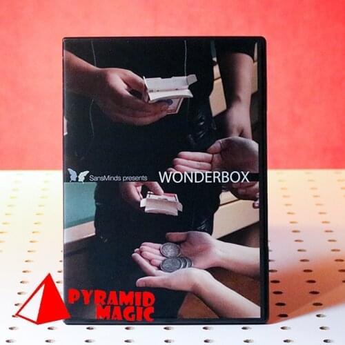 Wonderbox (DVD and Gimmick) by SansMinds / close-up street card magic trick / wholesale