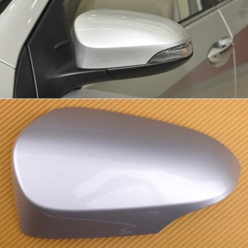 ABS Left Side Car Silver Mirror Cap Cover Replacement fit for Toyota Corolla 2014 2015 2016 2017 2018 2019