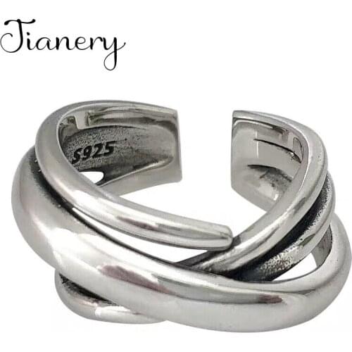 Luxury New Brand Korean Irregular Chains Rings For Women Boho Charms Jewelry Female Engagement Ring Lover Valentines Gifts bague