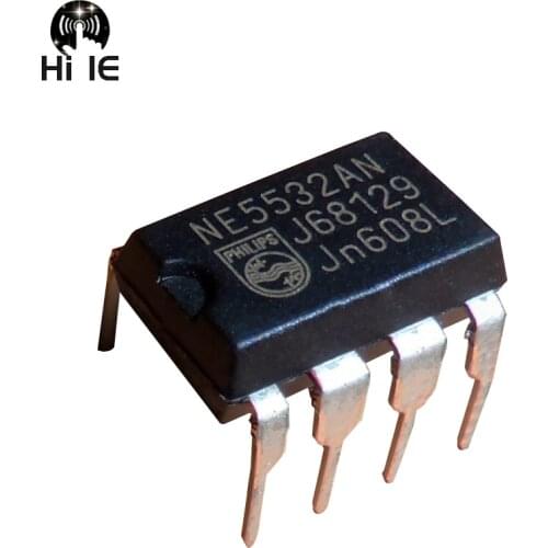 1 piece NE5532AN NE5532 DIP-8 Double Op Amp New Original Audio Operational Amplifier For Pre-amp Preamplifier Tone Board