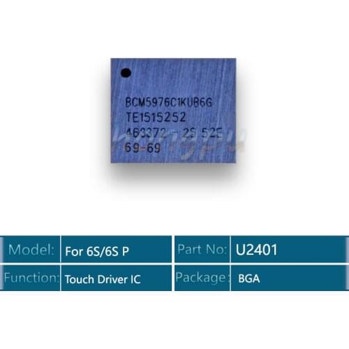 2-50pcs BCM5976 BCM5976C1KUB6G For iPhone 5/5C/5S For iPhone 6/6 plus/ 6plus U2401 White Touch IC Touch screen digitizer chip