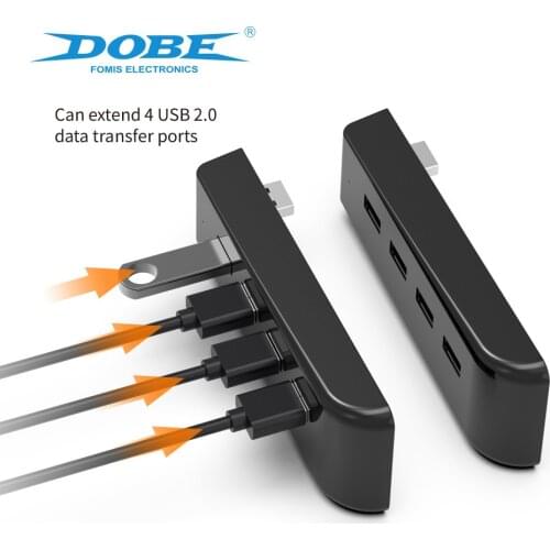 TP5-0576 Converter For PS5 Adapter Splitter 2.0 USB HUB Adapter Expander For PS5 Console Charger Connector Splitter